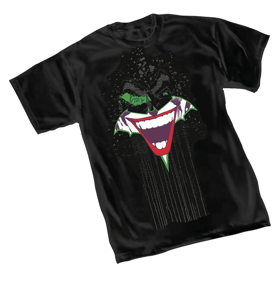 Batman The Joker Grin T-Shirt Large