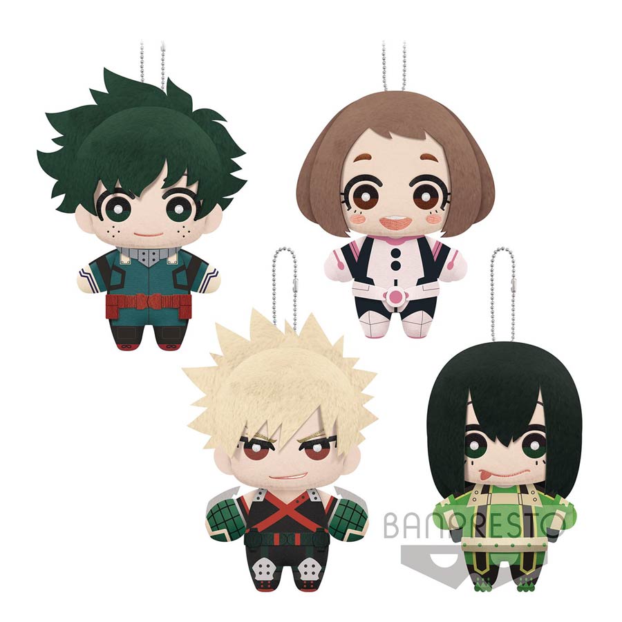 My Hero Academia 6-Inch Plush Dangler Assortment - Series 1