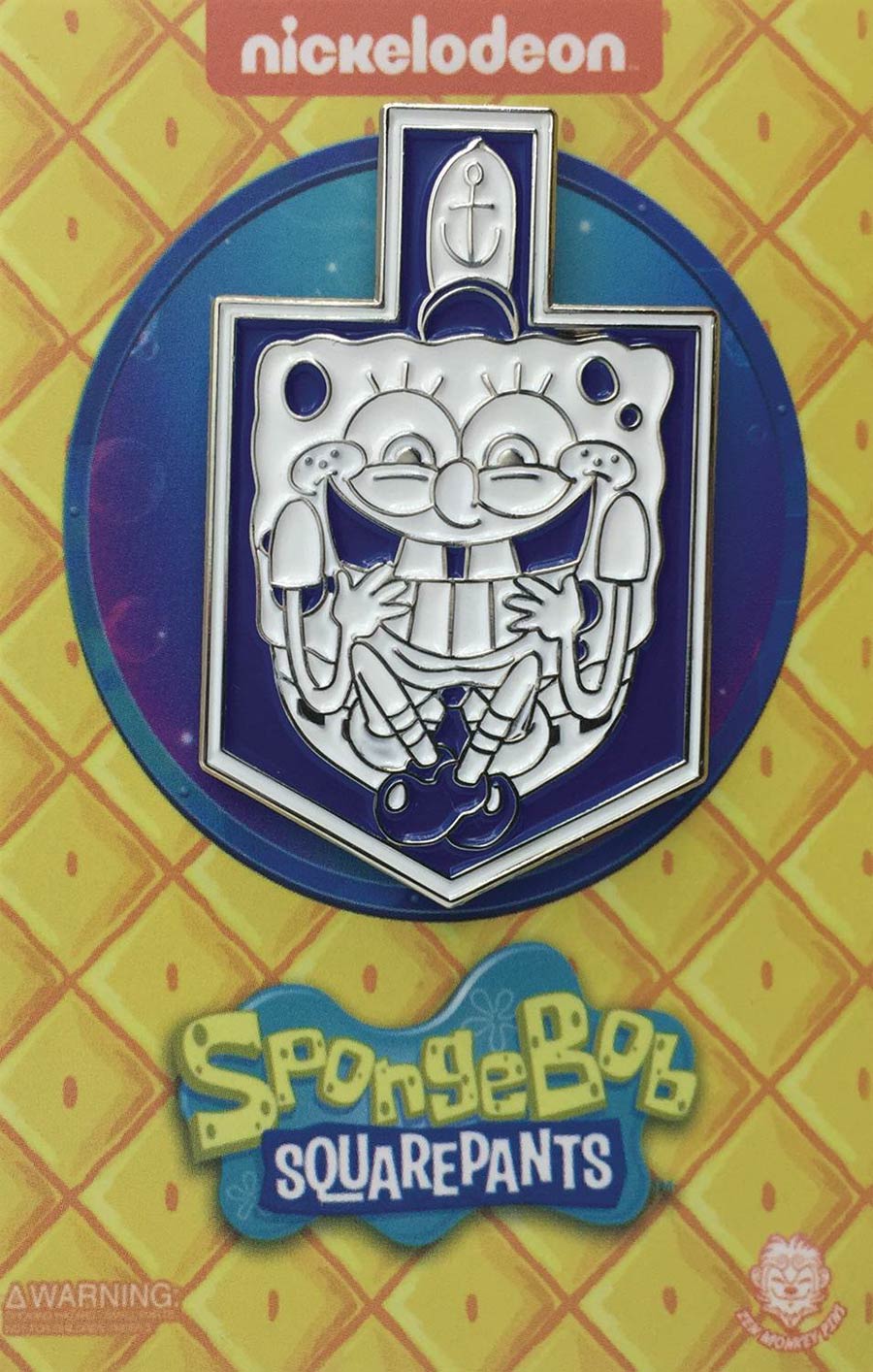 SpongeBob SquarePants Holiday Pin - SpongeBob Dreidel