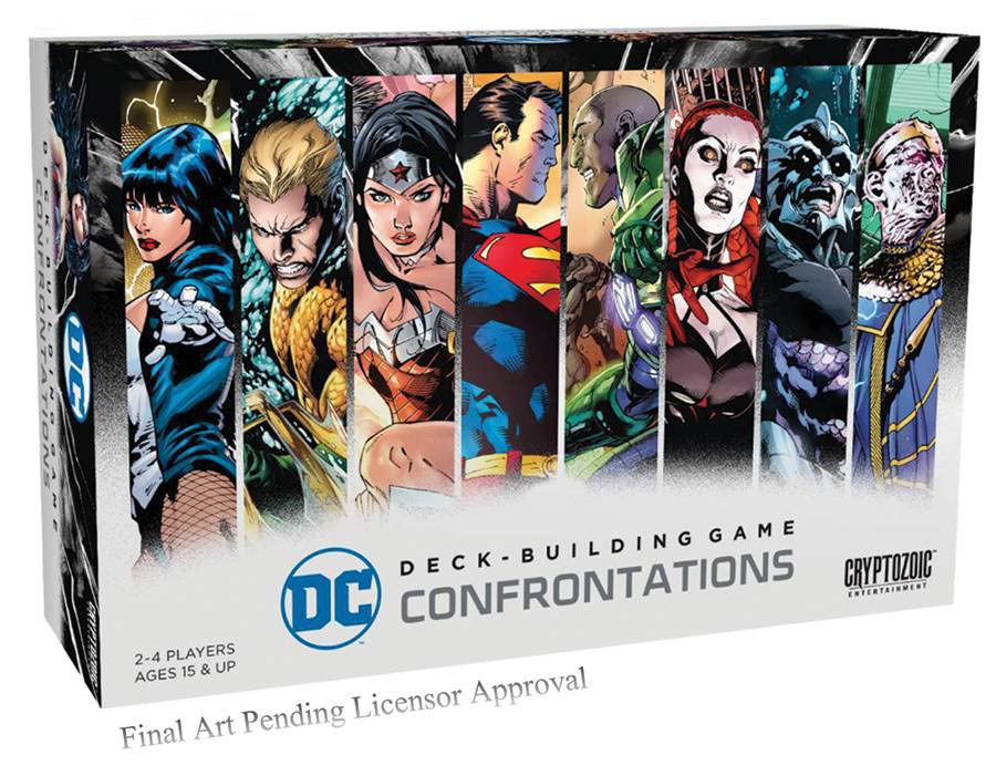 DC Comics Deck Building Game Confrontations Expansion