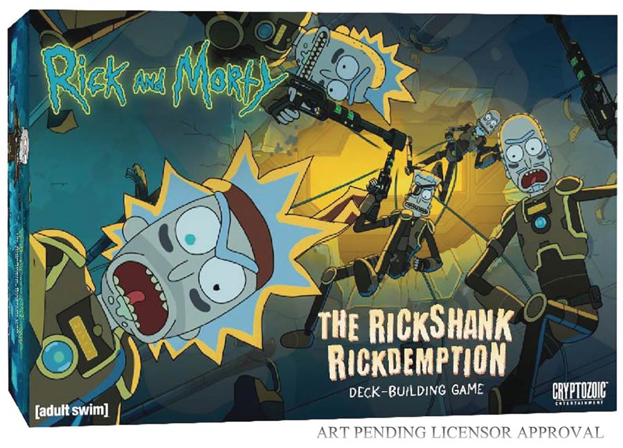 Rick And Morty Deck Building Game Rickshank Rickdemption