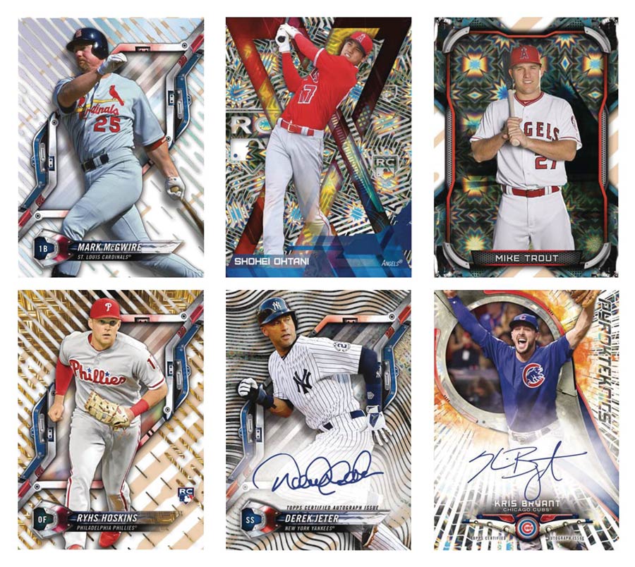 Topps 2018 High Tek Baseball Trading Cards Box