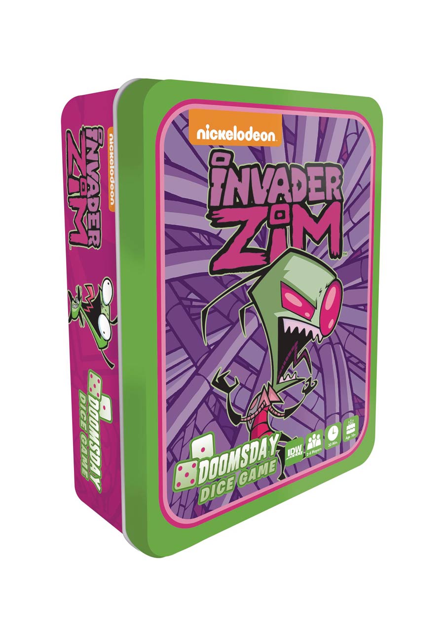 Invader Zim Doomsday Dice Game