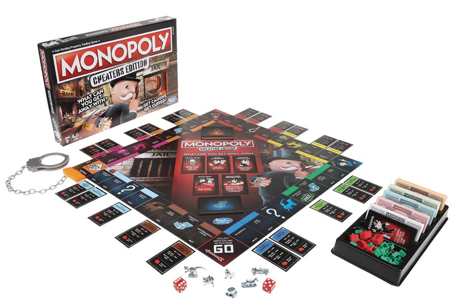 Monopoly Cheaters Edition Game Case