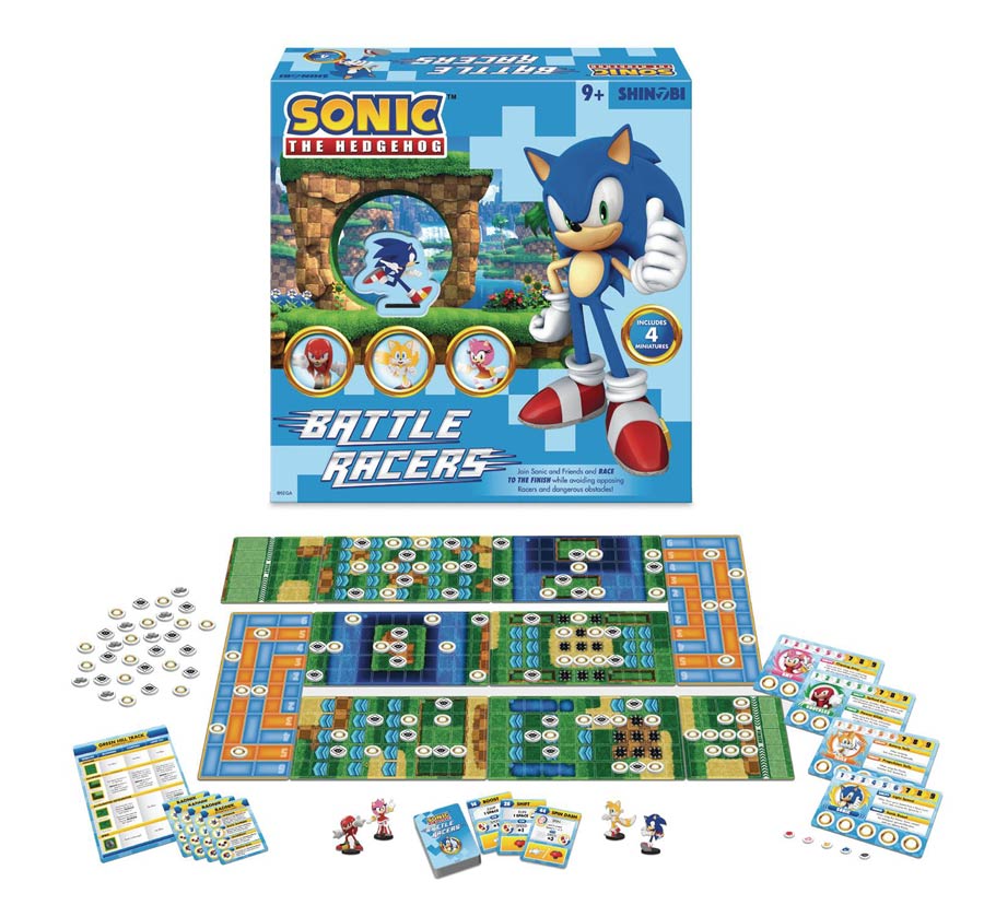 Sonic The Hedgehog Battle Racers Board Game