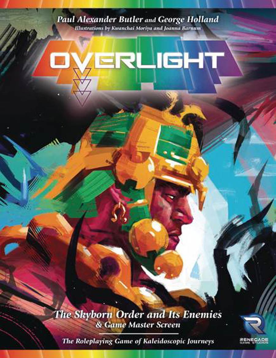 Overlight RPG Skyborn Order And Its Enemies GM Screen & Sourcebook TP