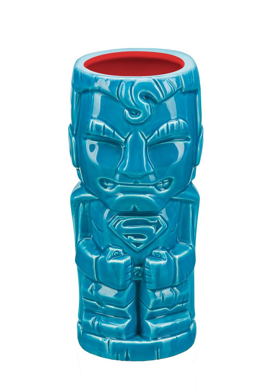 DC Heroes Geeki Tiki Glass - Superman