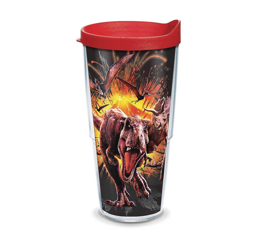 Jurassic World Fallen Kingdom 16-Ounce Tumbler - Jurassic Escape