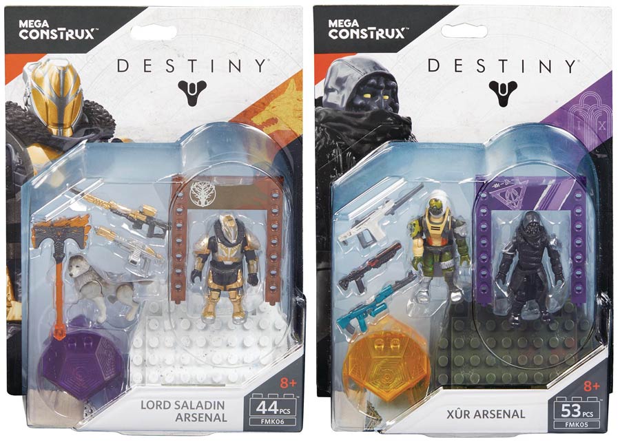 Mega Construx Destiny Customizable Figure Set Assortment Case