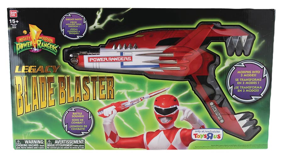 Power Rangers Legacy Blade Blaster