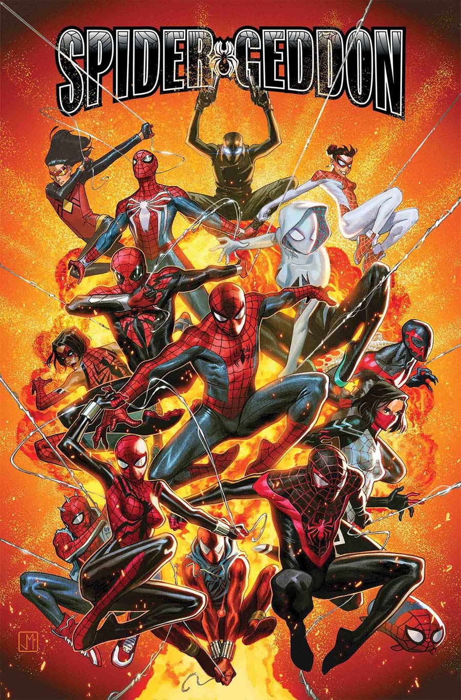 Spider-Geddon #1 By Jorge Molina Poster