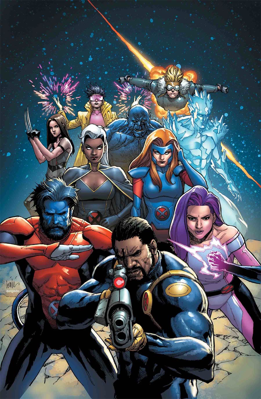 Uncanny X-Men By Leinil Francis Yu Poster