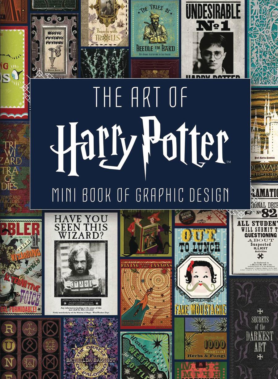 Art Of Harry Potter Mini Book Of Graphic Design Mini HC
