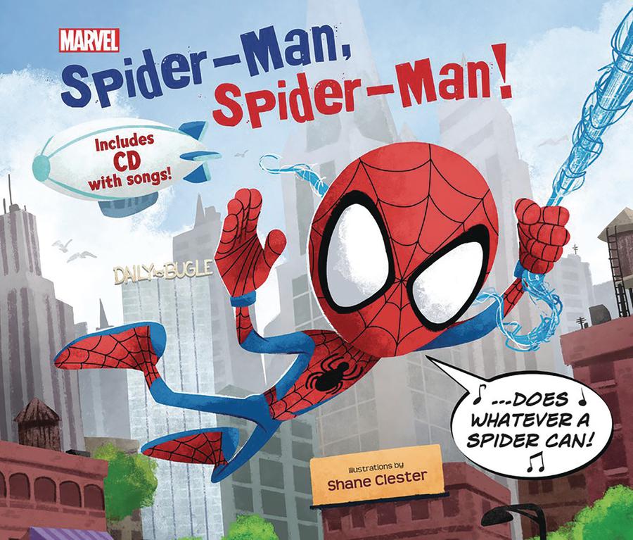 Spider-Man Spider-Man Picture Book With CD