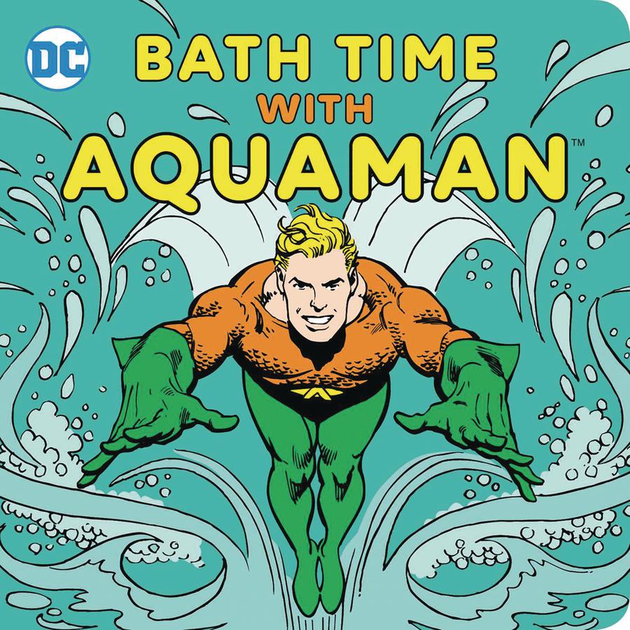 Bath Time With Aquaman Bath Book TP