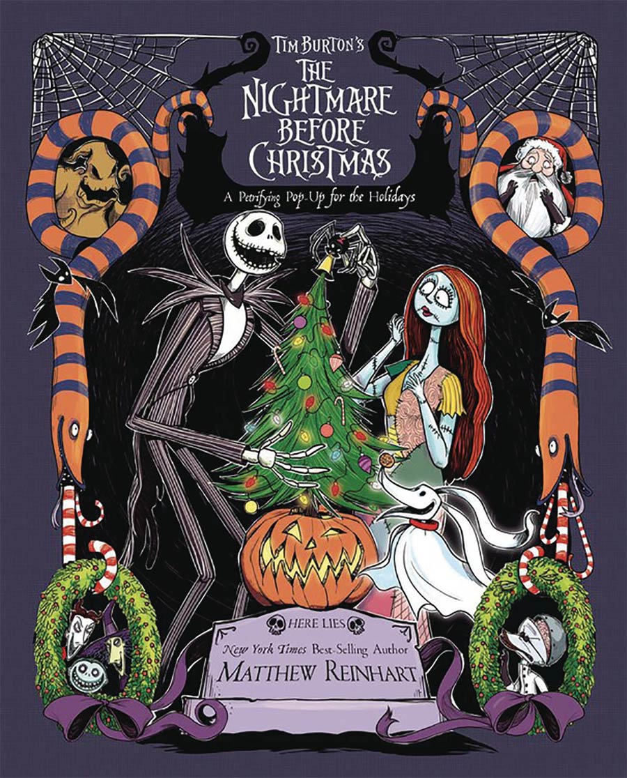 Tim Burtons Nightmare Before Christmas Pop-Up Book HC