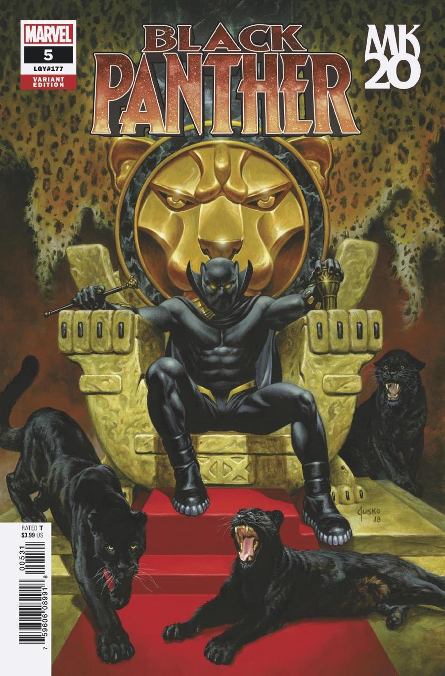 Black Panther Vol 7 #5 Cover C Variant Joe Jusko MKXX Cover