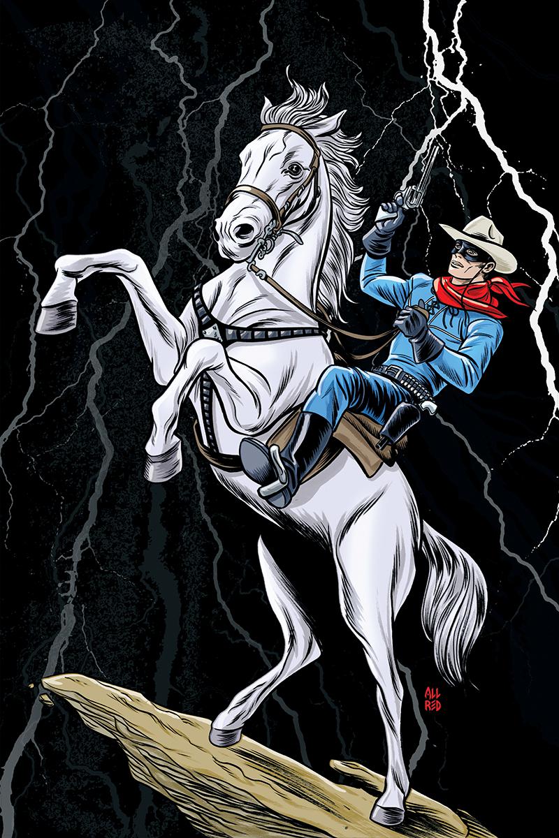 Lone Ranger Vol 6 #1 Cover H Incentive Michael Allred Virgin Cover