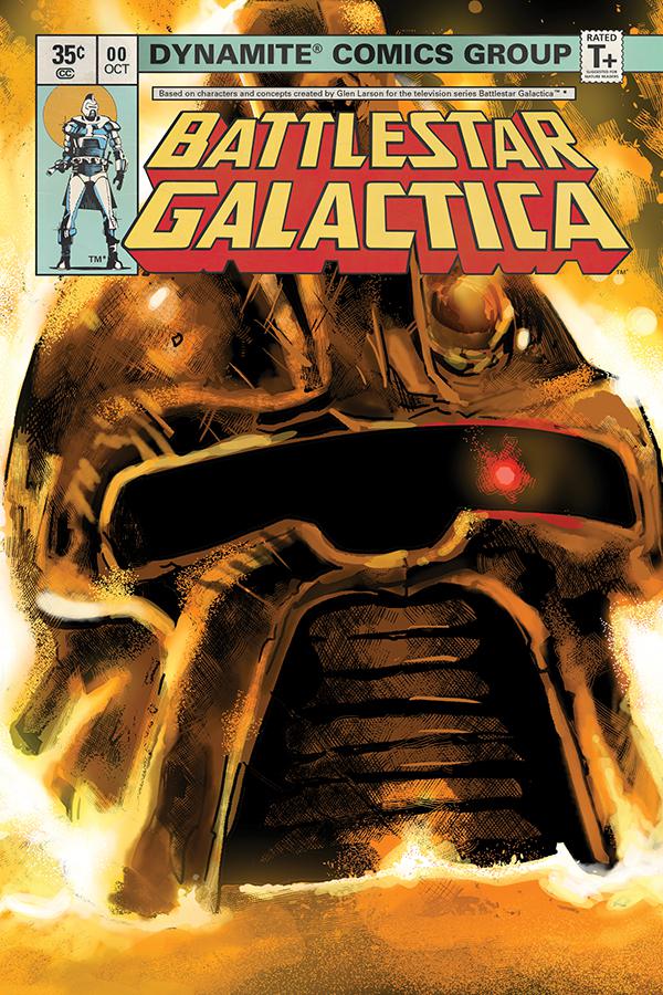 Battlestar Galactica Classic #0 Cover B Incentive Diego Galindo Sneak Peek Variant Cover
