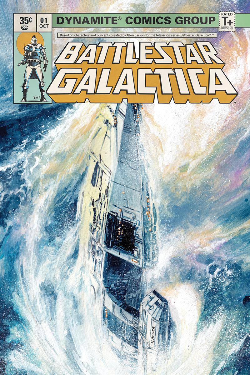 Battlestar Galactica Classic #0 Cover C Incentive Marco Rudy Sneak Peek Variant Cover