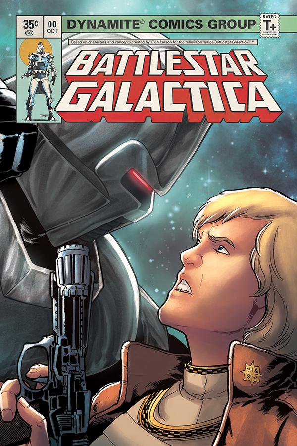Battlestar Galactica Classic #0 Cover D Incentive Daniel HDR Sneak Peek Variant Cover