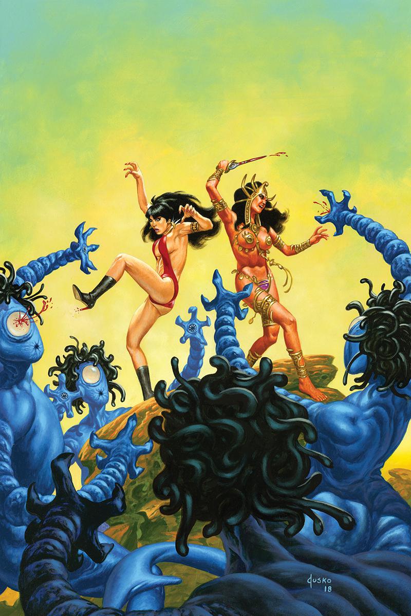 Vampirella Dejah Thoris #2 Cover G Incentive Joe Jusko Virgin Cover