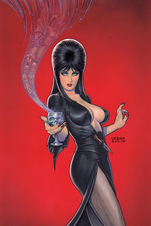 Elvira Mistress Of The Dark Vol 2 #4 Cover I Incentive Joseph Michael Linsner Virgin Cover