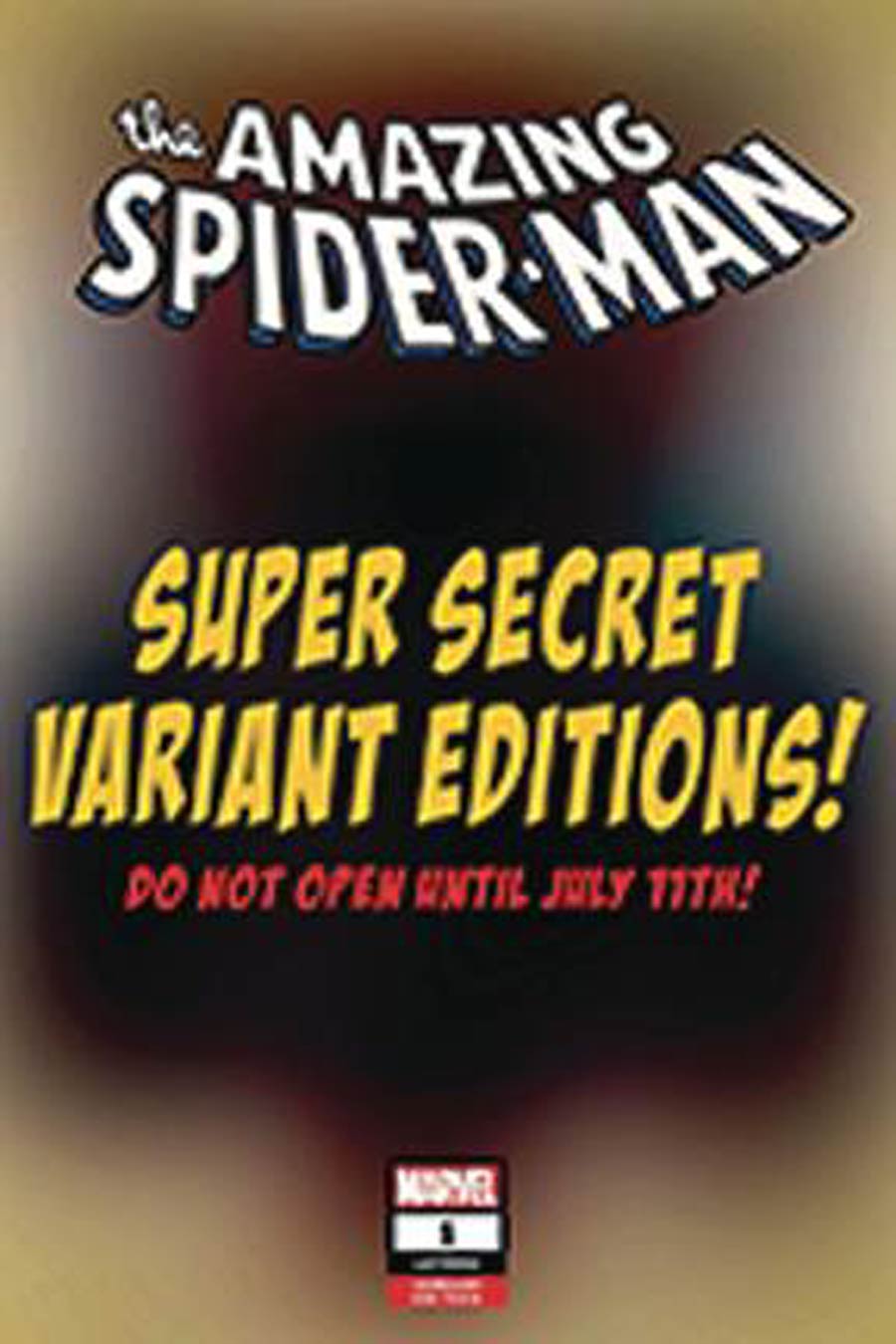 Amazing Spider-Man Vol 5 #1 Cover Z-J DF ComicSketch Art Exclusive Mark Brooks Top Secret E Variant Cover