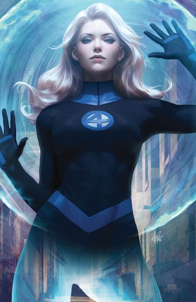 Fantastic Four Vol 6 #1 Cover Z-H DF Comicxsposure Exclusive Stanley Artgerm Lau Sue Storm Virgin Cover