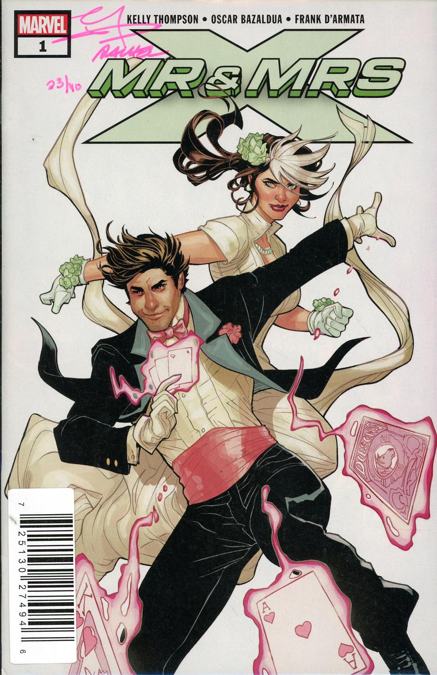 Mr & Mrs X #1 Cover G DF Signed By Terry Dodson & Rachel Dodson