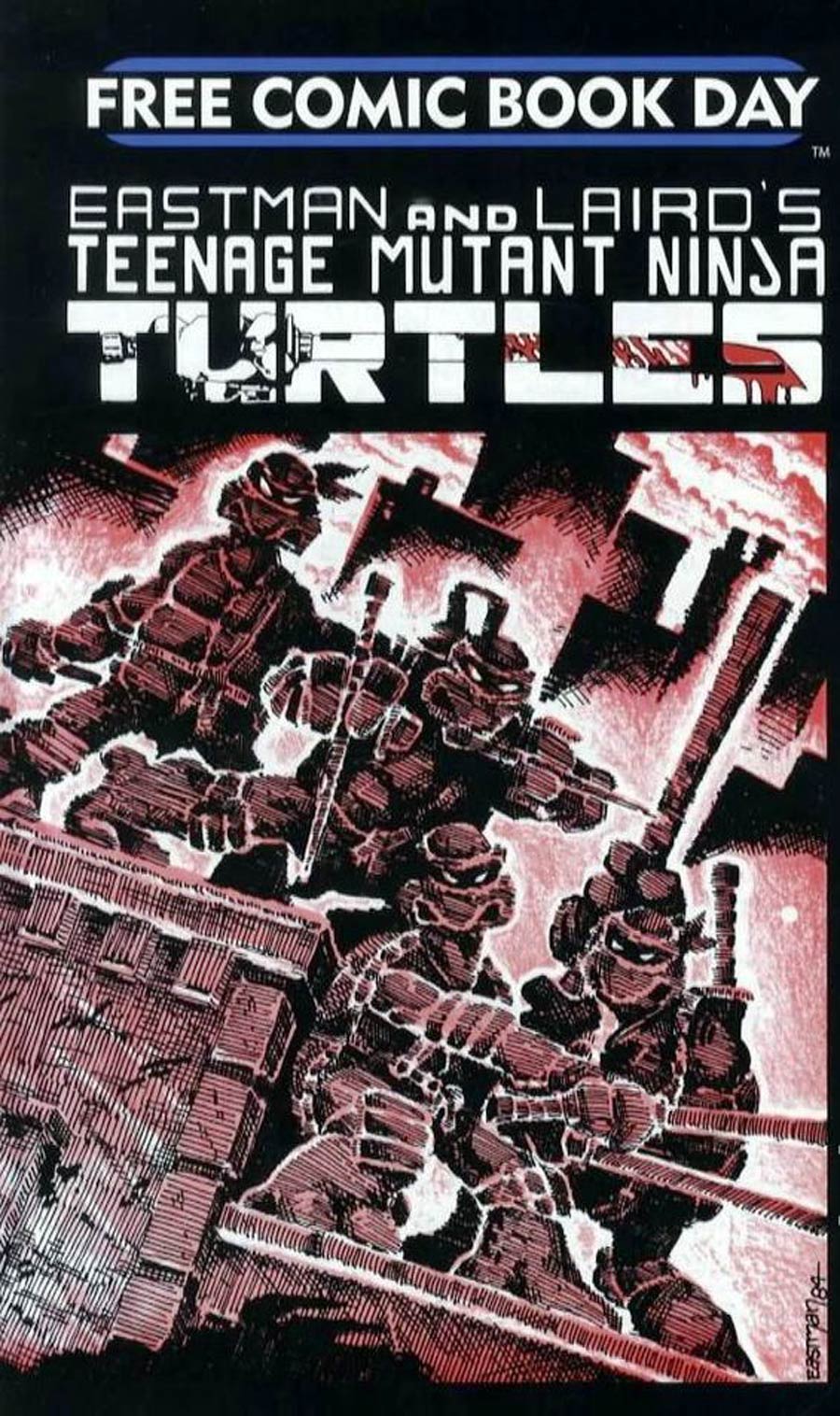 Teenage Mutant Ninja Turtles #1 Cover I FCBD 2009 Reprint