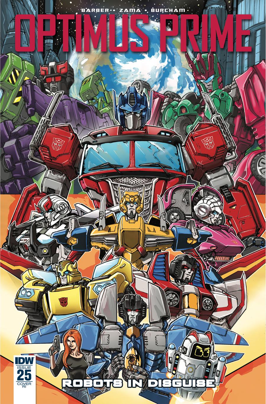 Optimus Prime #25 Cover C Incentive Andrew Griffith Variant Cover