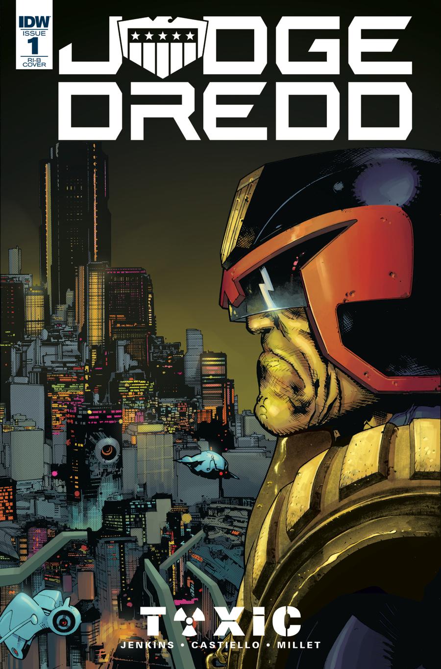 Judge Dredd Toxic #1 Cover D Incentive Marco Castiello Variant Cover