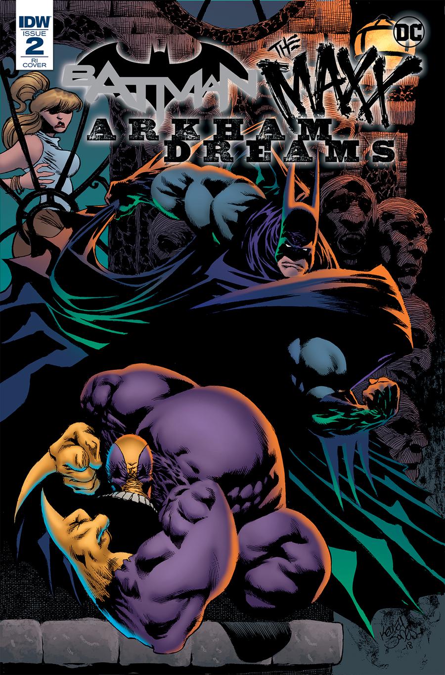 Batman The MAXX Arkham Dreams #2 Cover C Incentive Kelley Jones Variant Cover