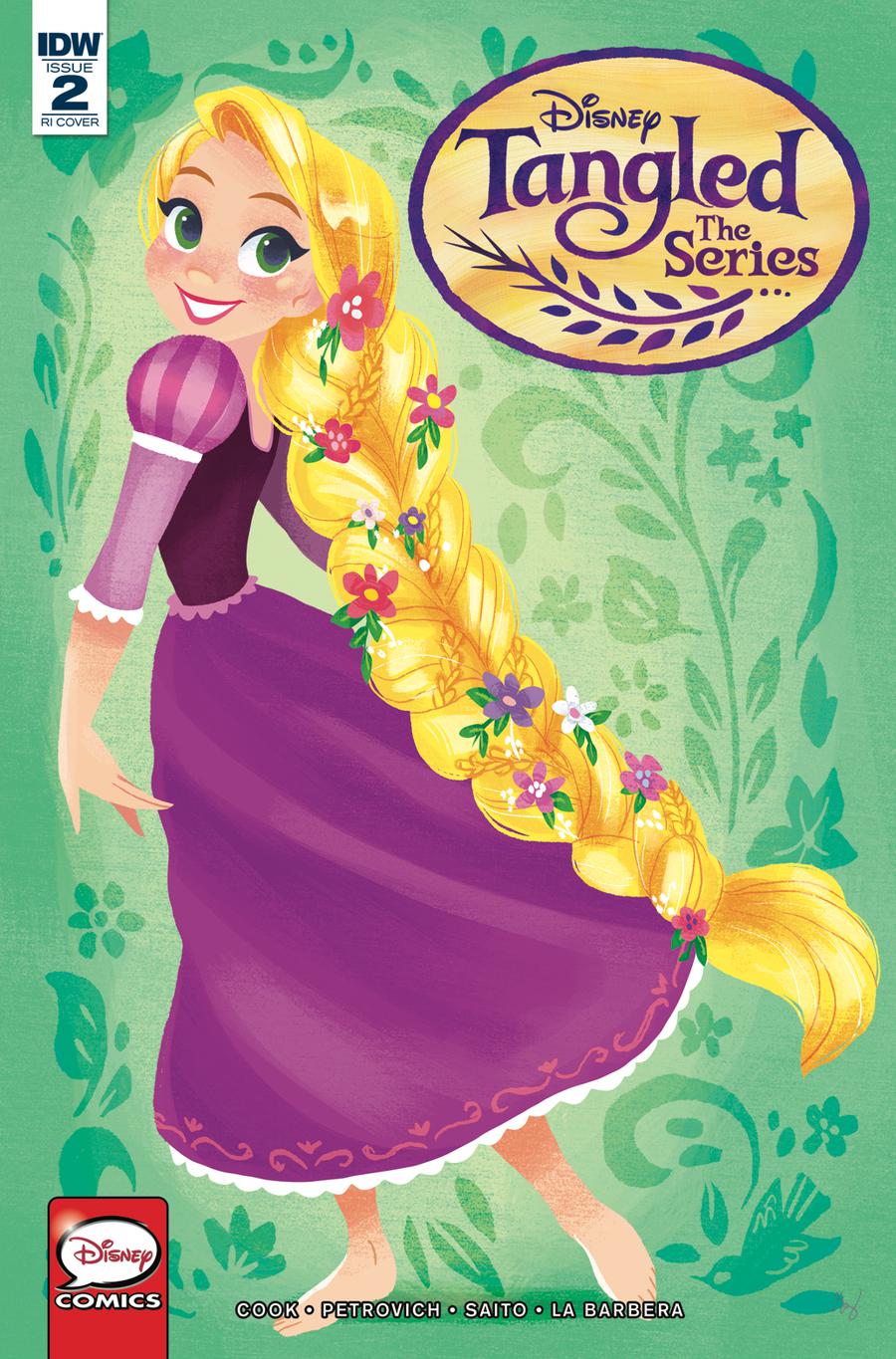 Tangled The Series Hair-Raising Adventures #2 Cover B Incentive Gabby Zapata Variant Cover
