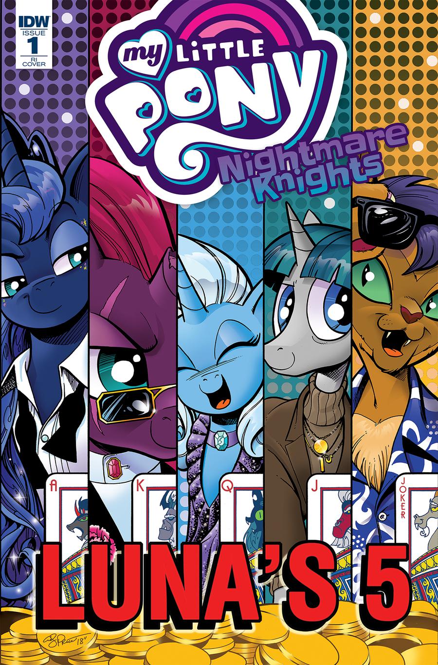 My Little Pony Nightmare Knights #1 Cover C Incentive Andy Price Variant Cover