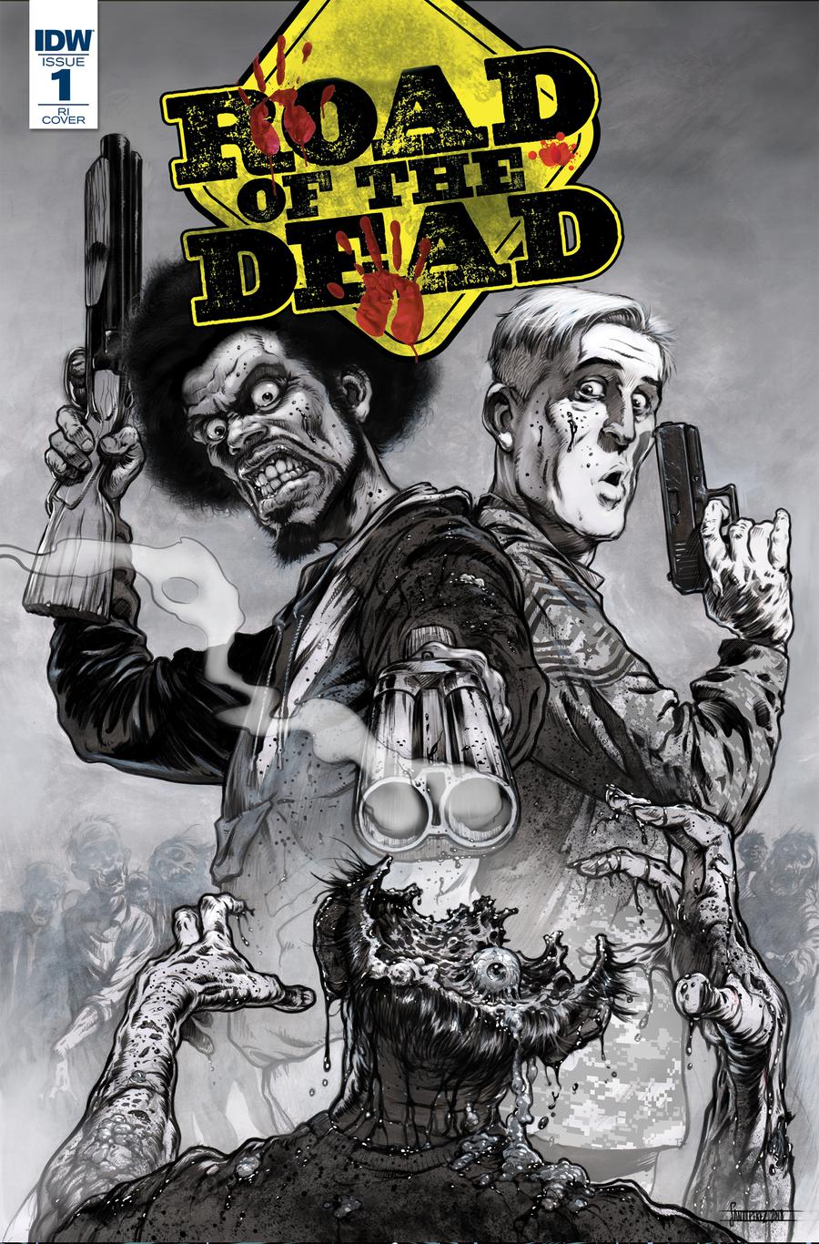 Road Of The Dead Highway To Hell #1 Cover C Incentive Santiperez Pencil Art Cover