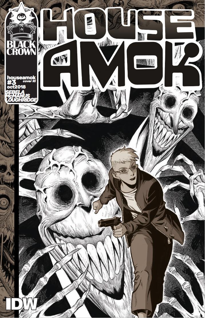 House Amok #3 Cover C Incentive Shawn McManus Variant Cover