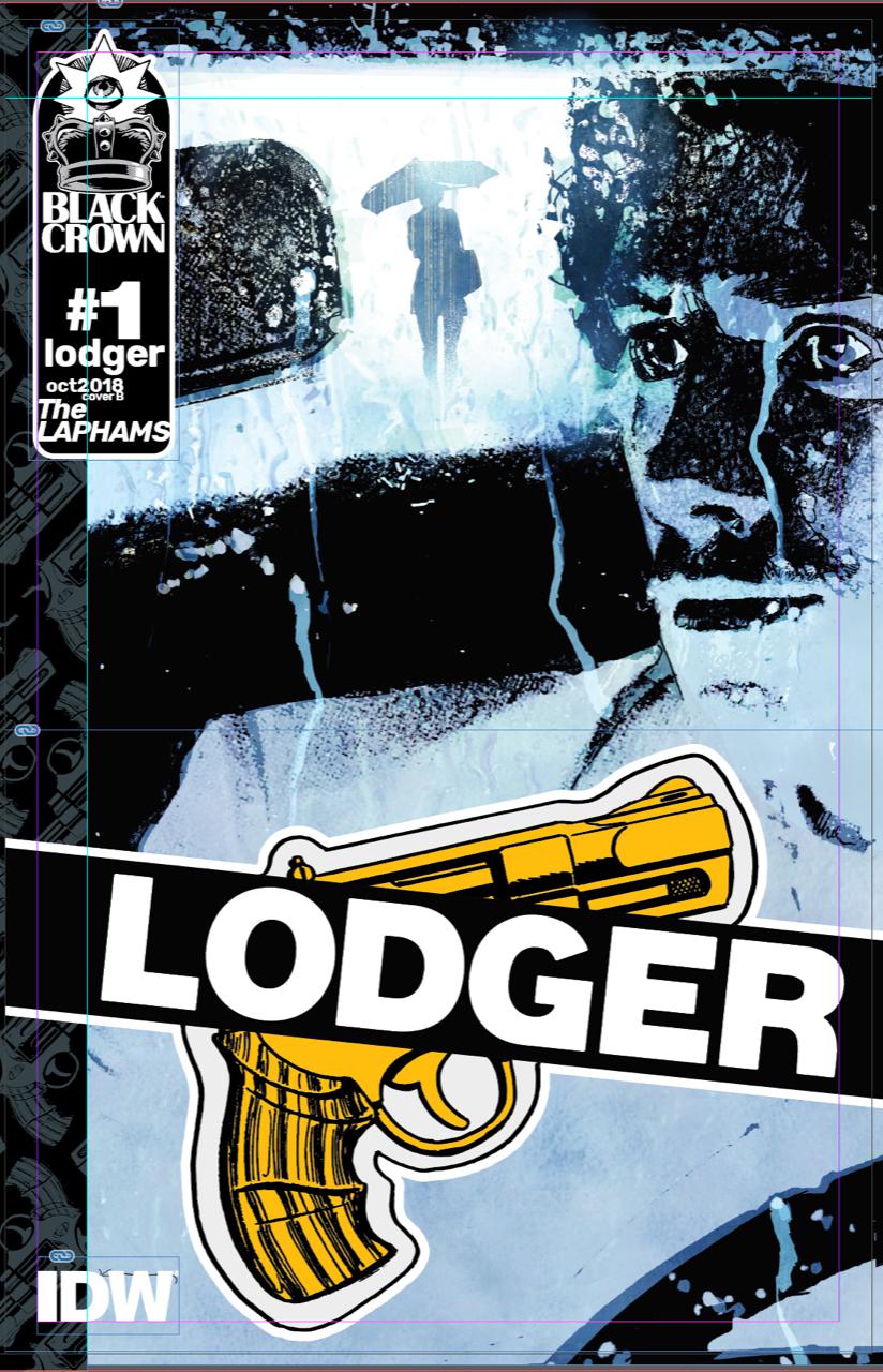 Lodger #1 Cover B Incentive Bill Sienkiewicz Variant Cover