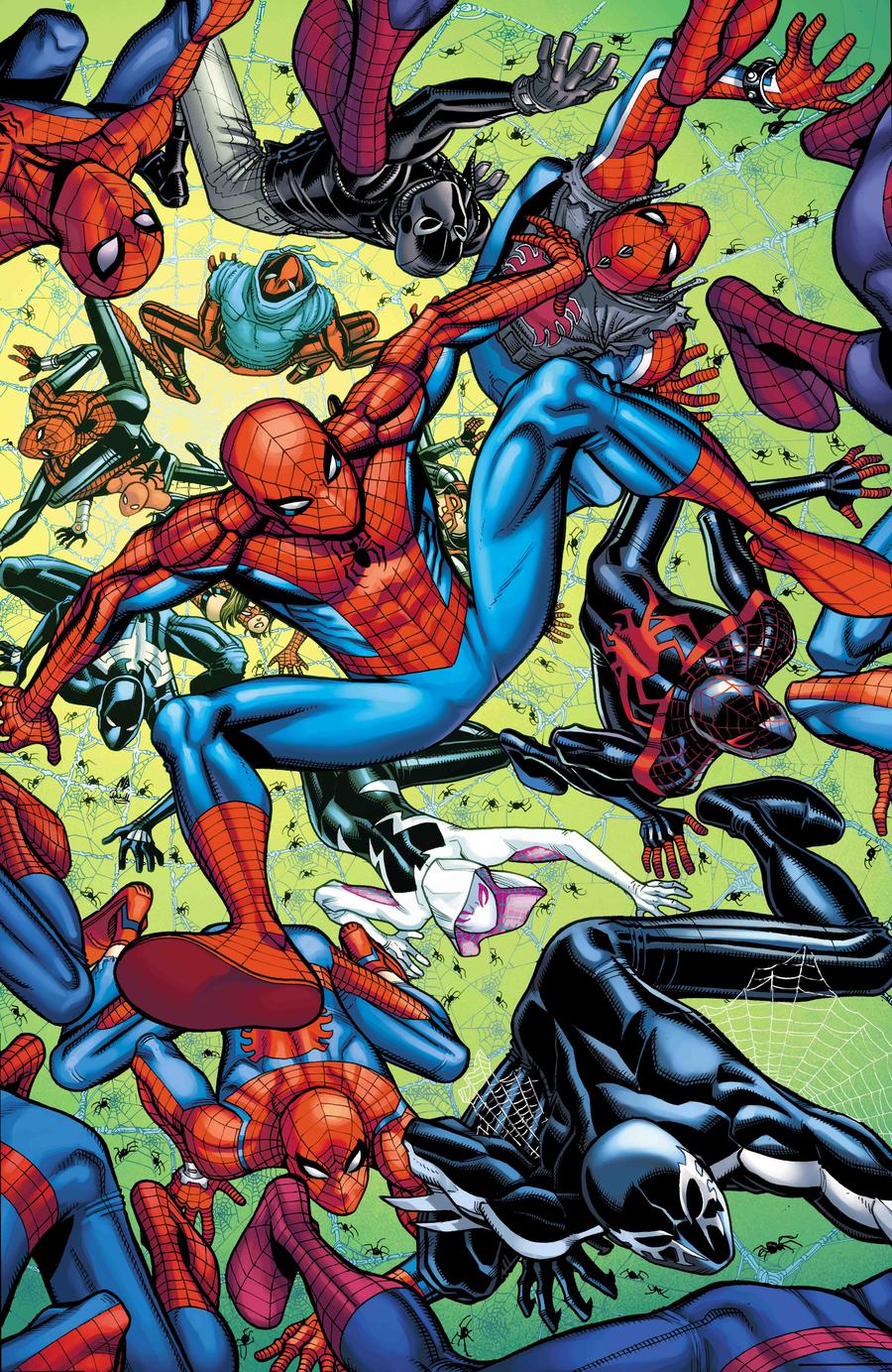 Spider-Geddon #2 Cover D Incentive Nick Bradshaw Variant Cover (Spider-Geddon Tie-In)