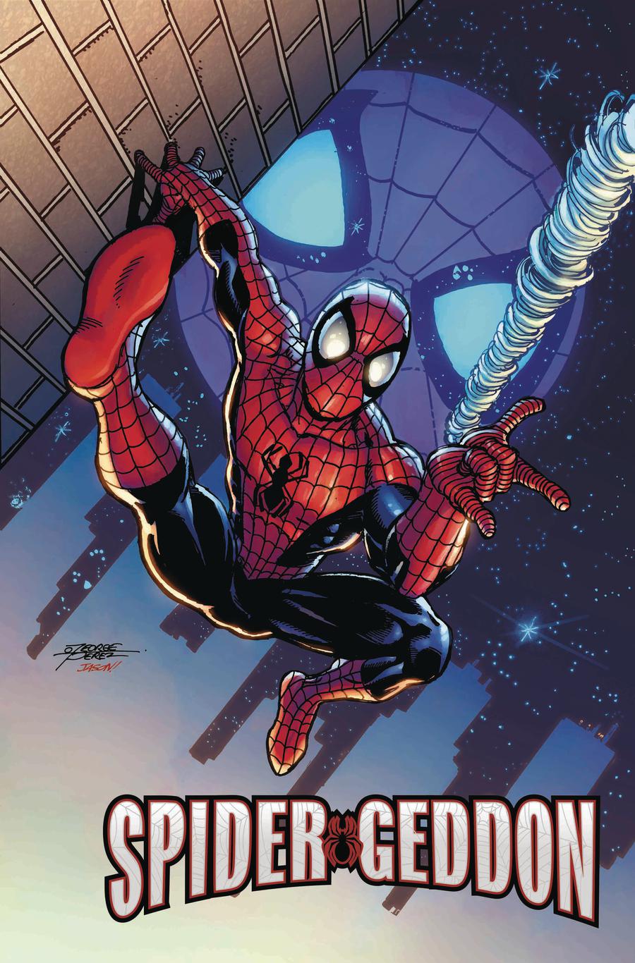 Spider-Geddon #1 Cover L Incentive George Perez Variant Cover (Spider-Geddon Tie-In)