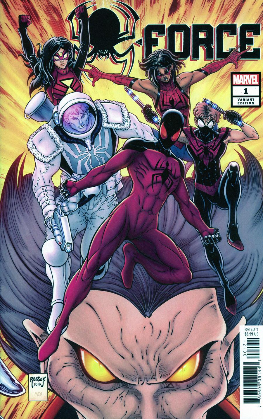 Spider-Force #1 Cover B Incentive Variant Cover (Spider-Geddon Tie-In)