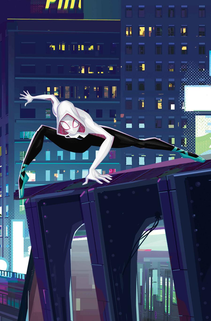 Spider-Gwen Ghost-Spider #1 Cover E Incentive Animation Variant Cover (Spider-Geddon Tie-In)