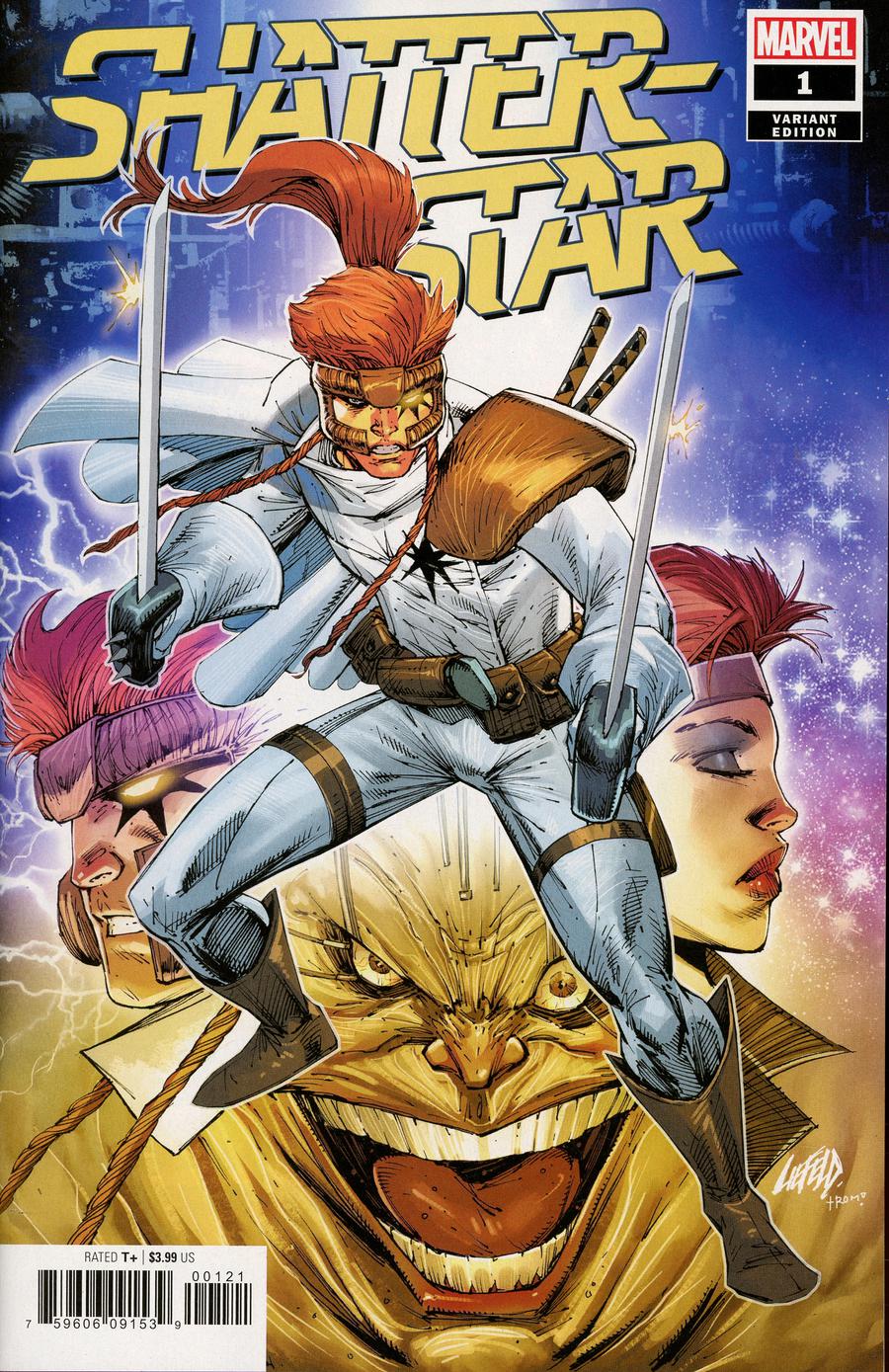 Shatterstar #1 Cover D Incentive Rob Liefeld Variant Cover