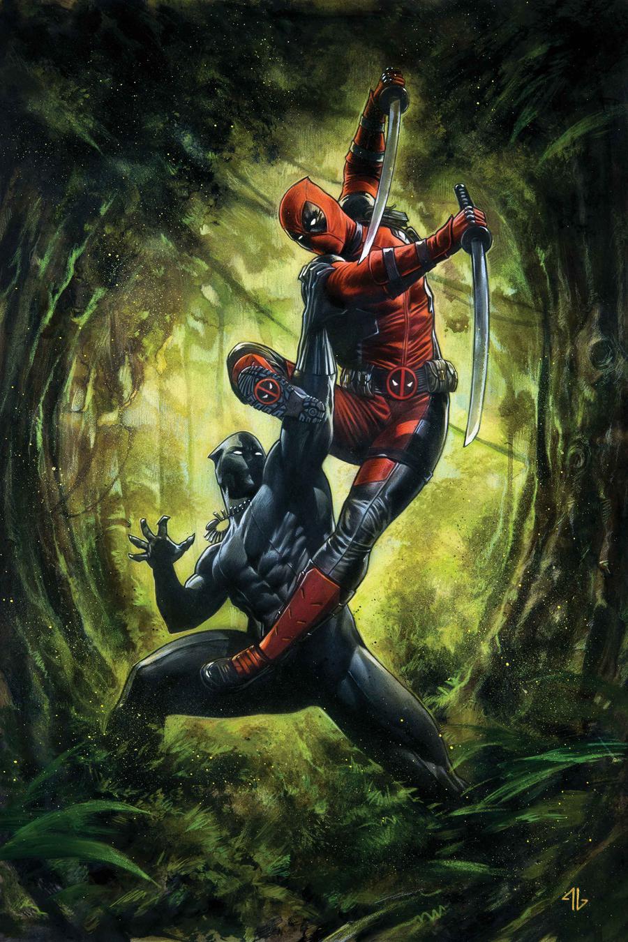 Black Panther vs Deadpool #1 Cover C Incentive Adi Granov Variant Cover