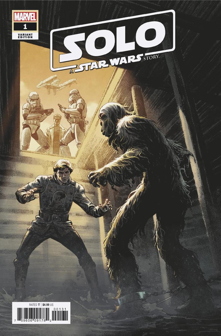Solo A Star Wars Story Adaptation #1 Cover D Incentive Luke Ross Variant Cover