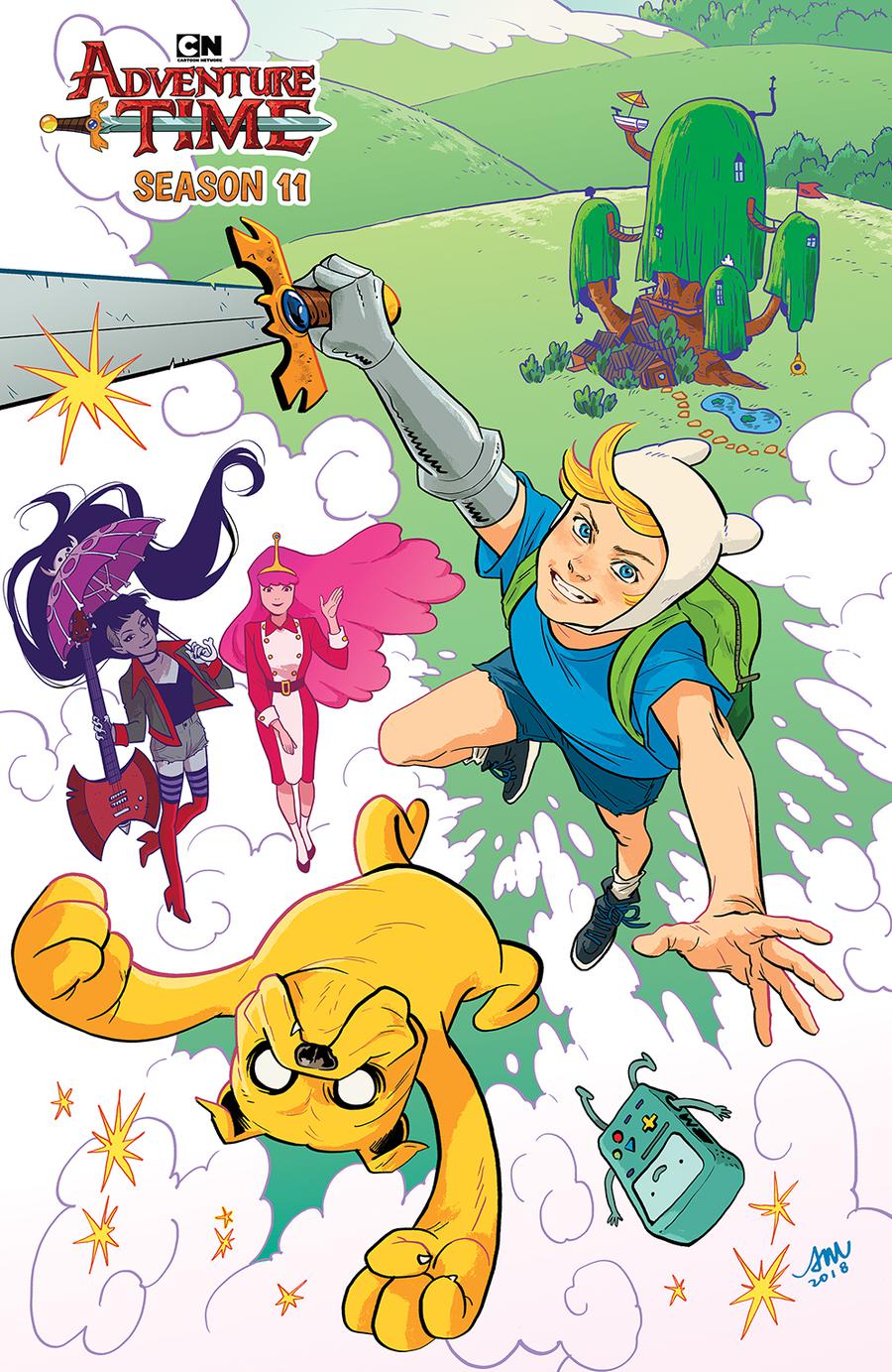 Adventure Time Season 11 #1 Cover D Incentive Audrey Mok Virgin Variant Cover