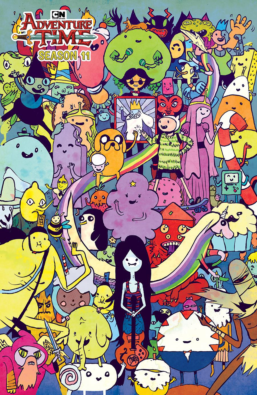 Adventure Time Season 11 #1 Cover E Incentive Paul Pope Virgin Variant Cover