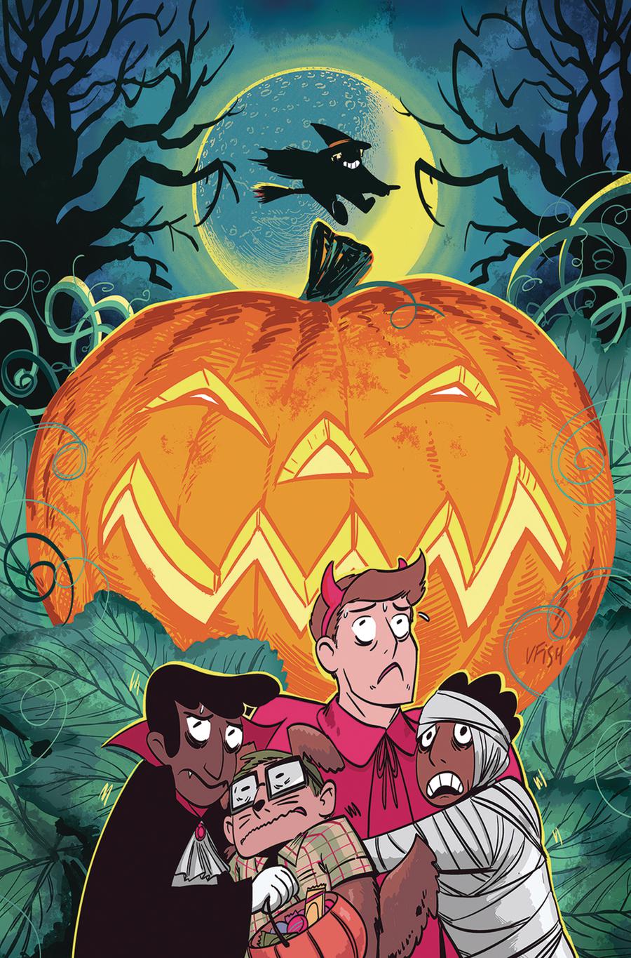Backstagers Halloween Intermission #1 Cover B Incentive Veronica Fish Virgin Variant Cover