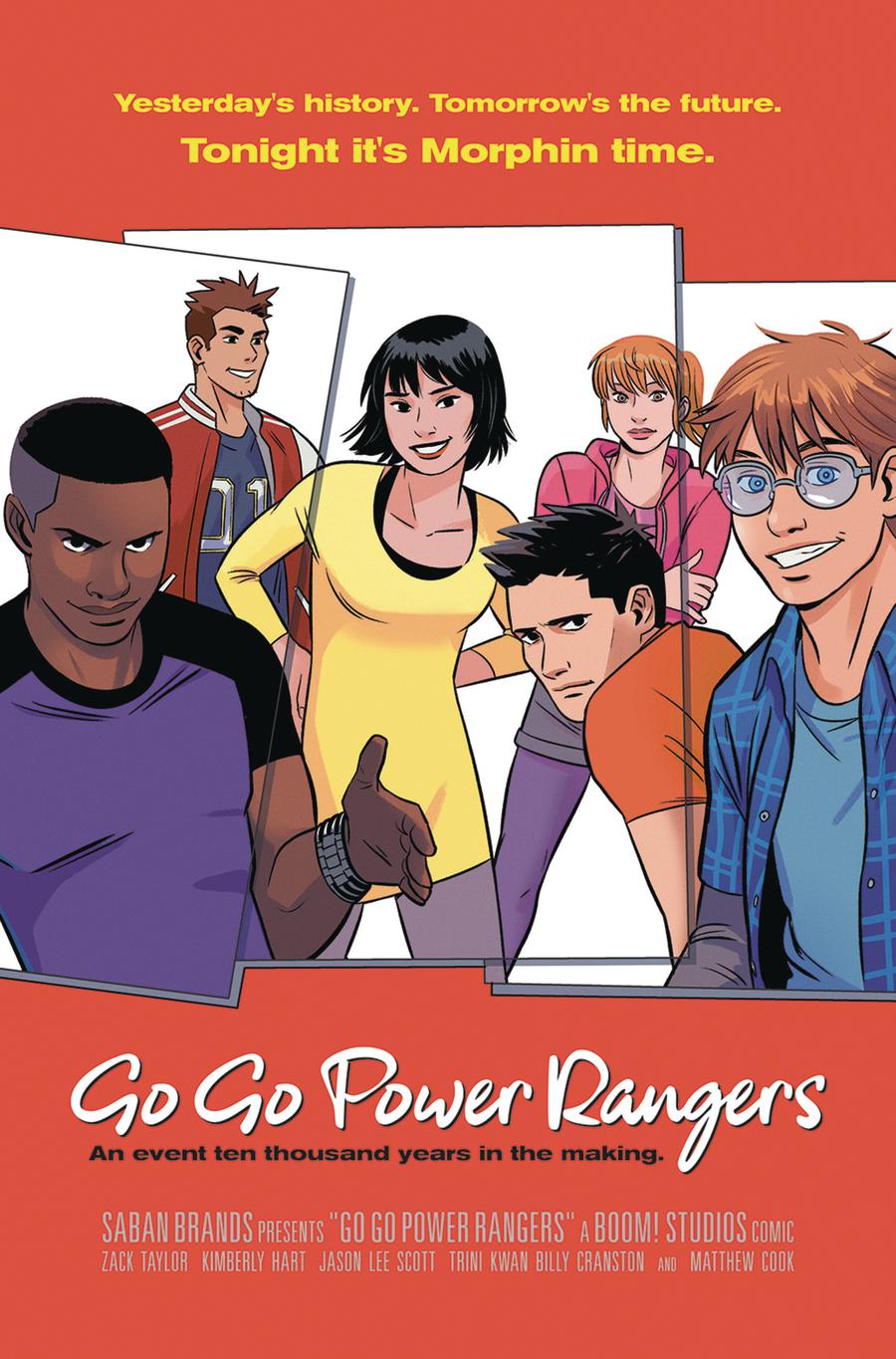 Sabans Go Go Power Rangers #13 Cover D Incentive Natacha Bustos Virgin Variant Cover (Shattered Grid Epilogue)